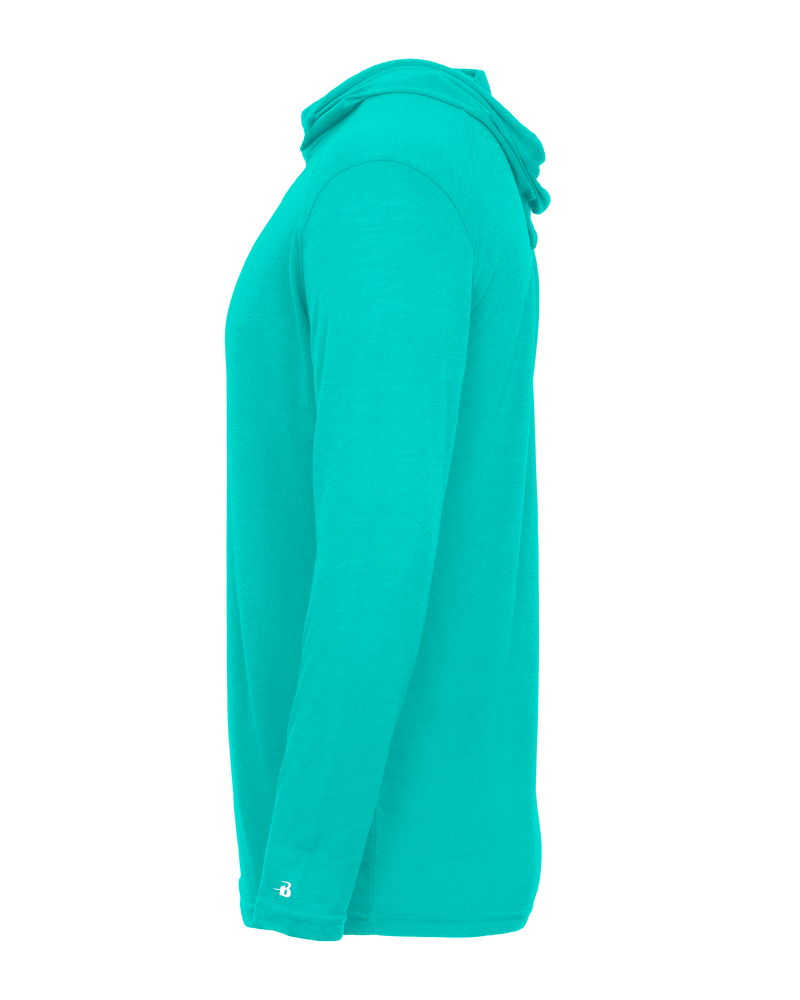 Badger Youth Tri-Blend Surplice Hoodie Tee