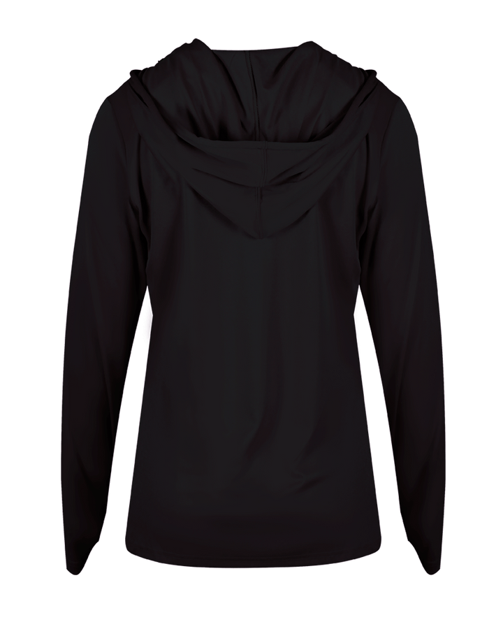 Badger 4165 Women's B-Core Long-Sleeve Hooded Tee Badger