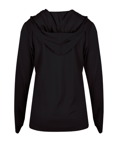 Badger 4165 Women's B-Core Long-Sleeve Hooded Tee