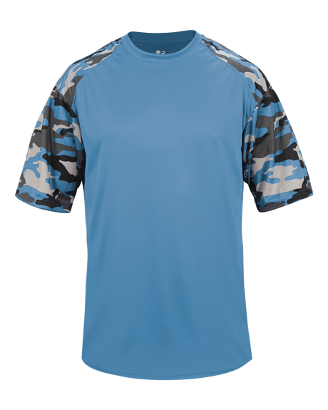 Badger Youth Camo Sport Tee Badger