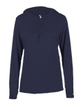 Badger 4165 Women's B-Core Long-Sleeve Hooded Tee Badger