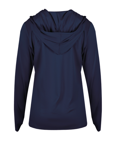 Badger 4165 Women's B-Core Long-Sleeve Hooded Tee Badger