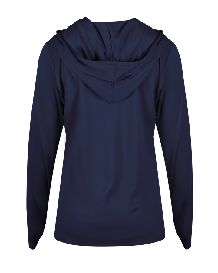 Badger 4165 Women's B-Core Long-Sleeve Hooded Tee Badger