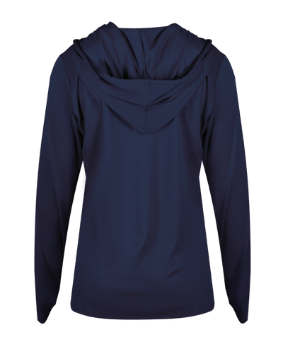 Badger 4165 Women's B-Core Long-Sleeve Hooded Tee
