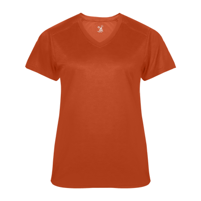 Badger Women's Ultimate Softlock V Neck Tee