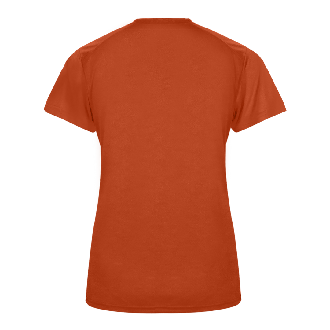 Badger Women's Ultimate Softlock V Neck Tee Badger