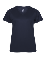Badger Women's Ultimate Softlock V Neck Tee Badger
