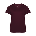 Badger Women's Ultimate Softlock V Neck Tee Badger