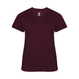 Badger Women's Ultimate Softlock V Neck Tee Badger