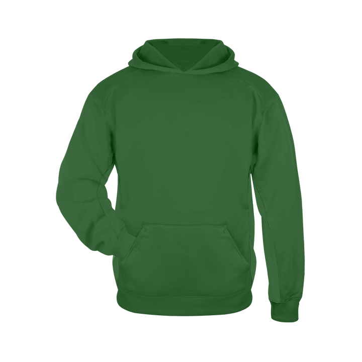 Badger Youth Performance Fleece Hoodie Badger