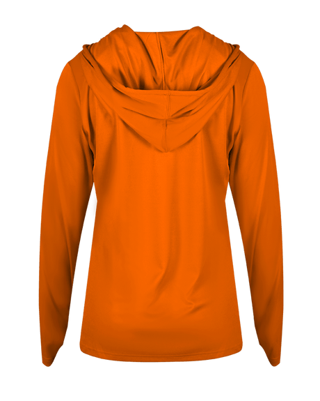 Badger 4165 Women's B-Core Long-Sleeve Hooded Tee Badger