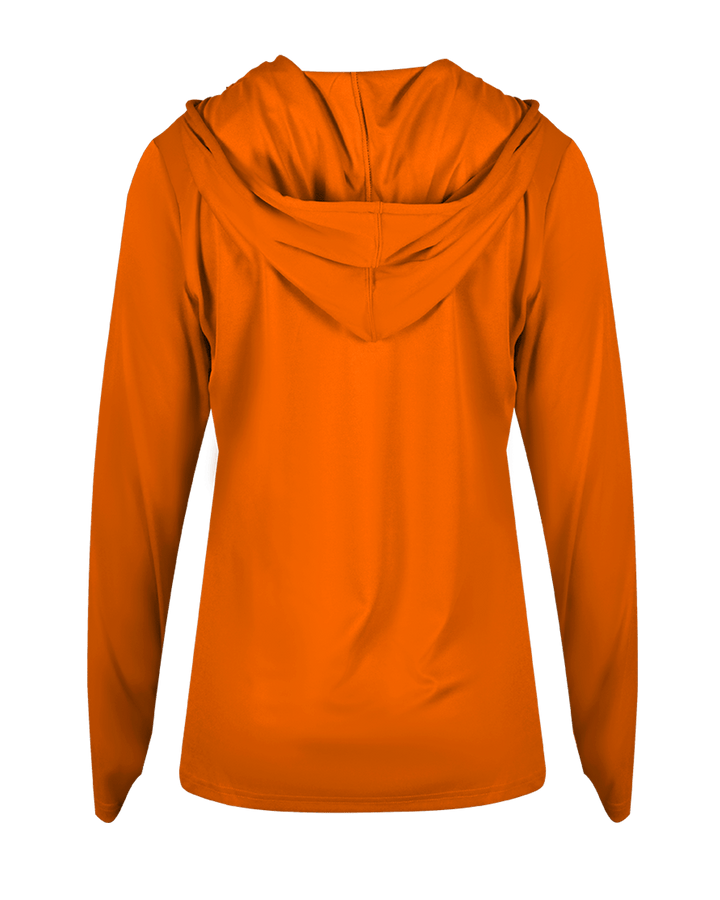 Badger 4165 Women's B-Core Long-Sleeve Hooded Tee Badger