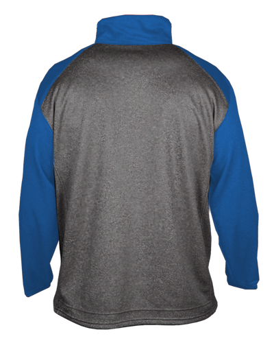 Badger Men's 1/4 Zip Sport Heather Fleece