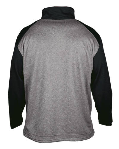 Badger Men's 1/4 Zip Sport Heather Fleece