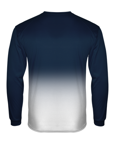 Badger Men's Ombre Long Sleeve T-Shirt