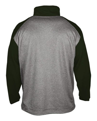 Badger Men's 1/4 Zip Sport Heather Fleece