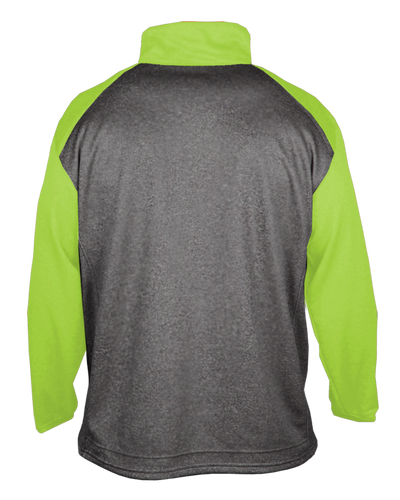 Badger Men's 1/4 Zip Sport Heather Fleece
