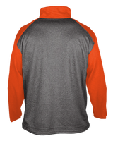 Badger Men's 1/4 Zip Sport Heather Fleece Badger