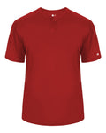Badger Youth B-Core Placket Badger