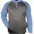 Badger Men's 1/4 Zip Sport Heather Fleece Badger