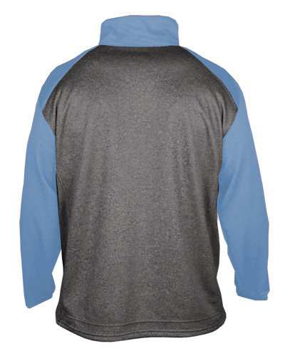 Badger Men's 1/4 Zip Sport Heather Fleece
