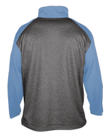 Badger Men's 1/4 Zip Sport Heather Fleece Badger