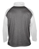 Badger Men's 1/4 Zip Sport Heather Fleece Badger