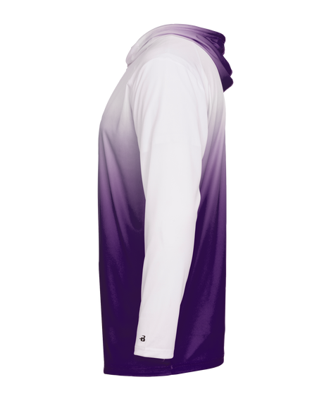 Badger Men's Ombre Hooded Tee Badger