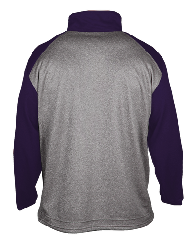 Badger Men's 1/4 Zip Sport Heather Fleece
