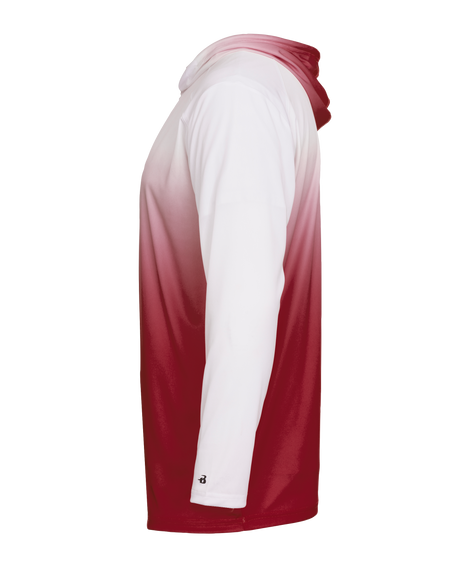 Badger Men's Ombre Hooded Tee Badger