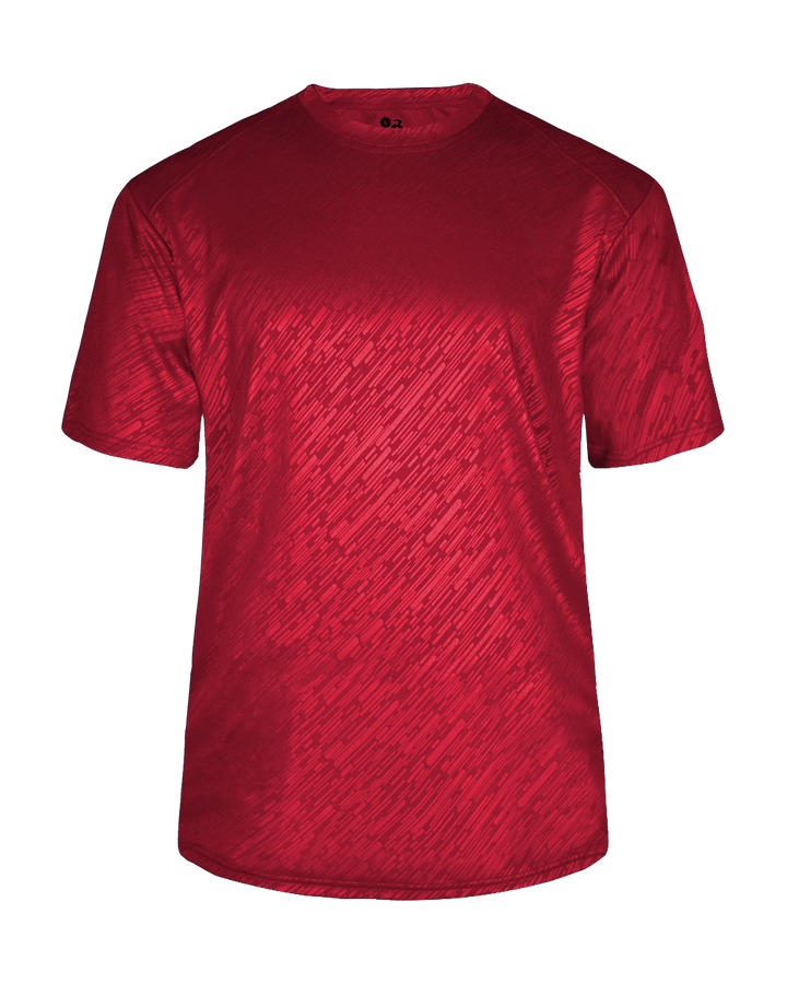 Badger Men's Line Embossed Tee Badger