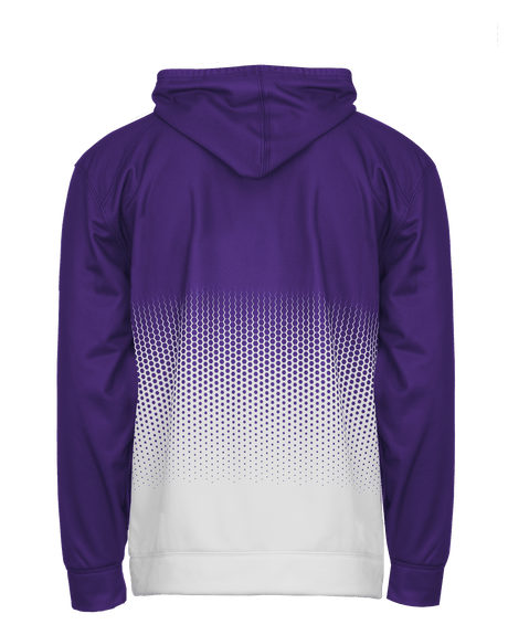 Badger 1404 Men's Hex 2.0 Hooded Sweatshirt Badger
