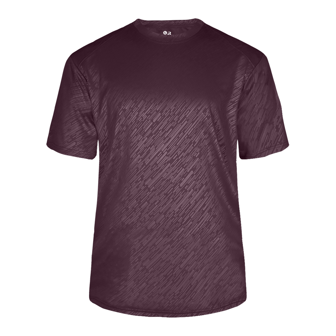 Badger Men's Line Embossed Tee Badger