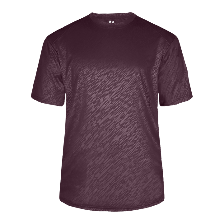 Badger Men's Line Embossed Tee Badger