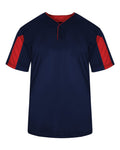 Badger Youth Striker Placket Badger