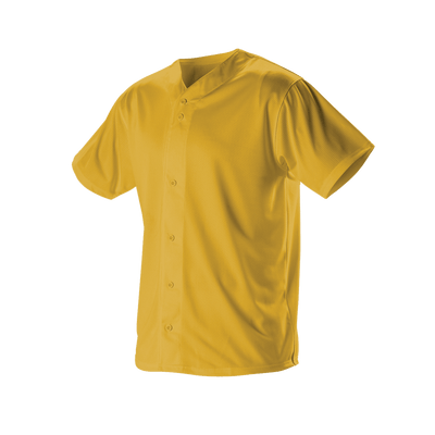 Alleson Adult Full Button Lightweight Baseball Jersey