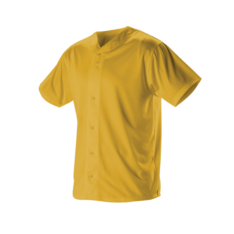 Alleson Adult Full Button Lightweight Baseball Jersey