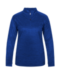 Badger 4173 Women's Tonal Blend 1/4 Zip Pullover Badger