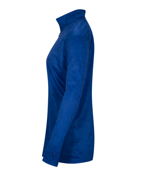 Badger 4173 Women's Tonal Blend 1/4 Zip Pullover Badger