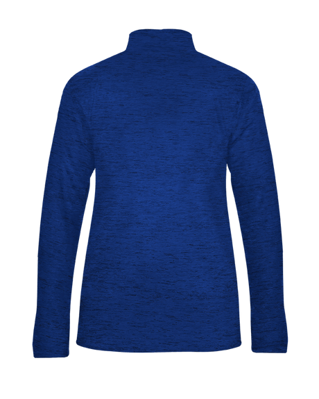 Badger 4173 Women's Tonal Blend 1/4 Zip Pullover Badger