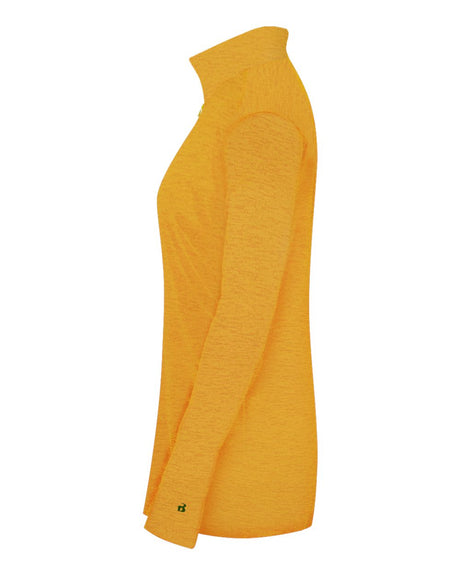 Badger 4173 Women's Tonal Blend 1/4 Zip Pullover Badger