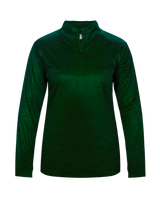 Badger 4173 Women's Tonal Blend 1/4 Zip Pullover Badger
