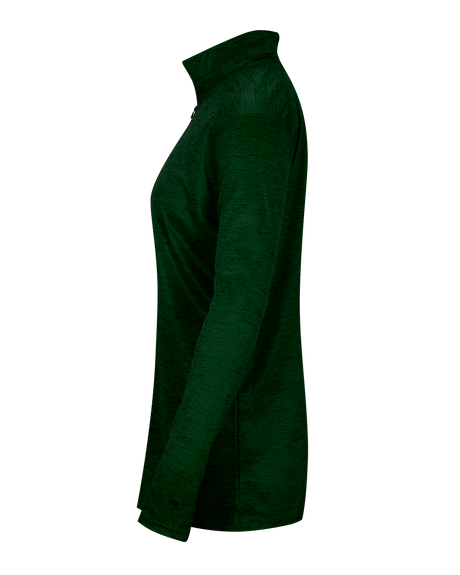 Badger 4173 Women's Tonal Blend 1/4 Zip Pullover Badger