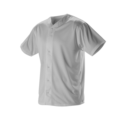 Alleson Adult Full Button Lightweight Baseball Jersey