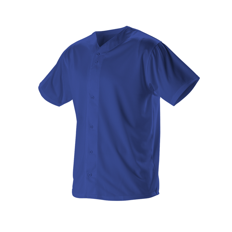 Alleson Adult Full Button Lightweight Baseball Jersey