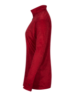 Badger 4173 Women's Tonal Blend 1/4 Zip Pullover Badger