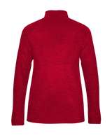 Badger 4173 Women's Tonal Blend 1/4 Zip Pullover Badger