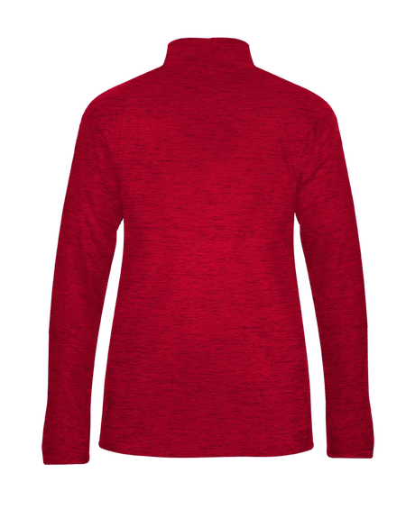 Badger 4173 Women's Tonal Blend 1/4 Zip Pullover Badger
