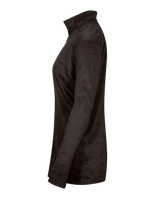 Badger 4173 Women's Tonal Blend 1/4 Zip Pullover Badger