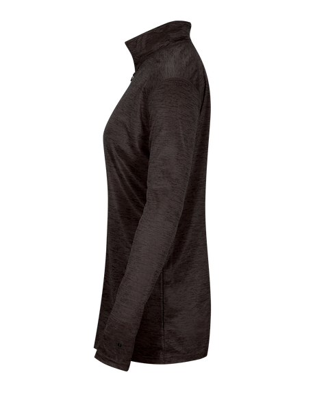 Badger 4173 Women's Tonal Blend 1/4 Zip Pullover Badger